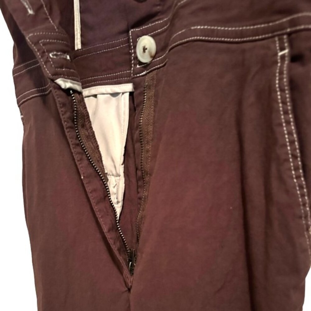 NWOT Maeve by Anthropologie 'The Colette' Linen Blend Jumpsuit in Mauve - Size 4 - Picture 6 of 16